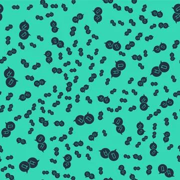Black Speech bubbles with Question and Answer icon isolated seamless pattern on Stock Illustration