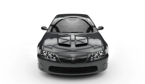 Black Speedster Illustrazione stock