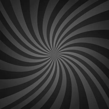 Black spiral pattern background イラスト素材