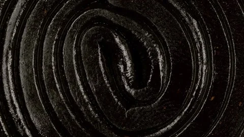 Black Spiral Rough Texture Dark Abstract Background Stock Footage 336797279