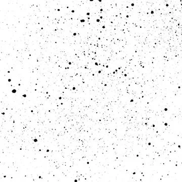 Black splattered by paint vector texture overlay Stock Illustration