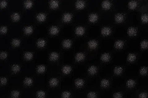 Black sponge abstract background with round soft light patterns Stock Illustration