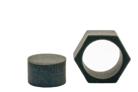 Black sponge Stock Illustration