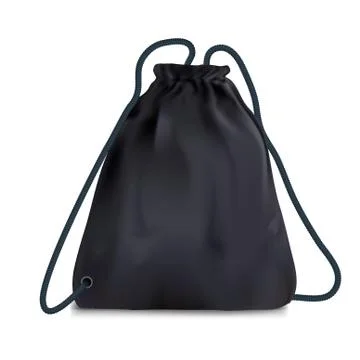 Black Sport Backpack Bag Stock Illustration