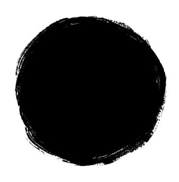 Black spot hand drawn Stock Illustration