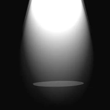 Black Spotlight Stage Light Abstract Background Stock Illustration