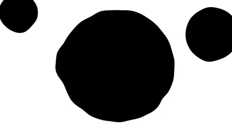 Black spots. Abstraction. Fall. Presentation. Stock Footage 272261599