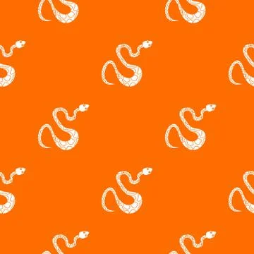 Black spotted snake pattern seamless Illustrazione stock