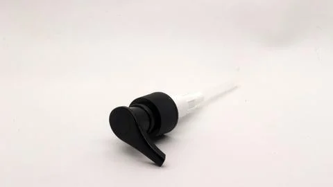 Black spray bottle cap Stock Photos