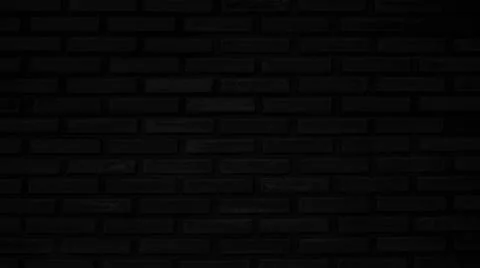Black square brick retro background wall rough texture architecture structure Stock Photos