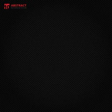 Black square geometric pattern, Carbon fiber on dark background and texture. Illustrazione stock