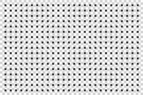 Black square grid pattern on white background. Minimalist geometric dot Stock Illustration