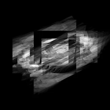 Black square Stock Illustration