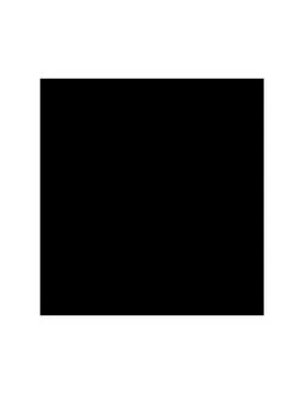 Black square on white background black and white color Stock Illustration