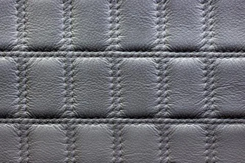 Black Squares Leather Background Texture Stock Photos
