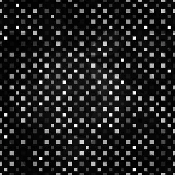 Black squares seamless pattern Stock Illustration