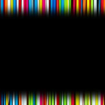 Black stage for presentation concept Illustrazione stock