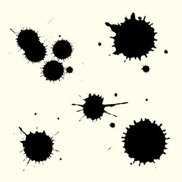 Black stains イラスト素材