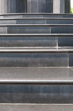 Black staircase Фото