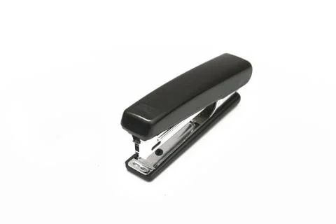  Black stapler isolated image Stock Photos