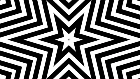 Black star. Stock Footage 277109901