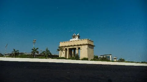Black Star Gate Stock Photos