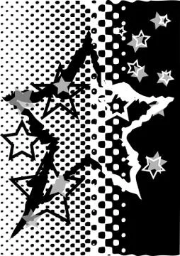 Black star Stock Illustration