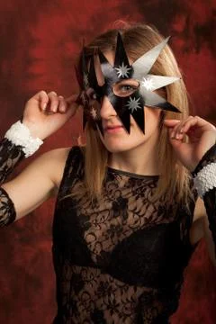 Black star Stock Photos