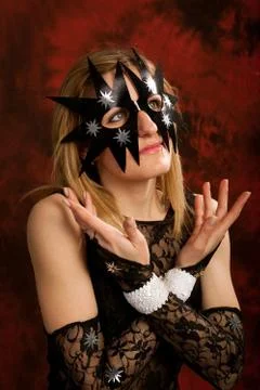 Black star Stock Photos