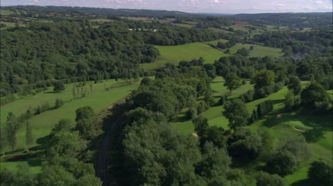 Black Steam Train On Severn Valley Railway Stock Footage 65200568