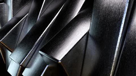 Black steel squares 스톡 일러스트