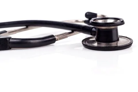 Black Stethoscope Close-up Stock Photos