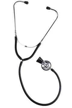 Black stethoscope Stock Photos