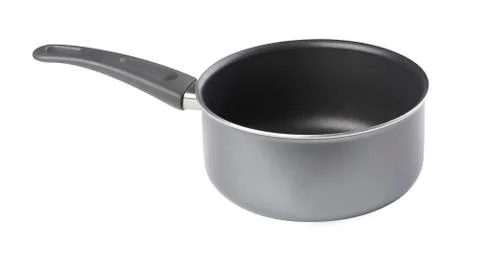 Black stewpan Foto stock