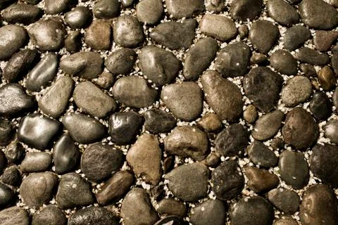 Black Stone Background Stock Photos