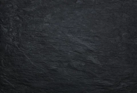 Black stone background, texture with copy space Stock Photos