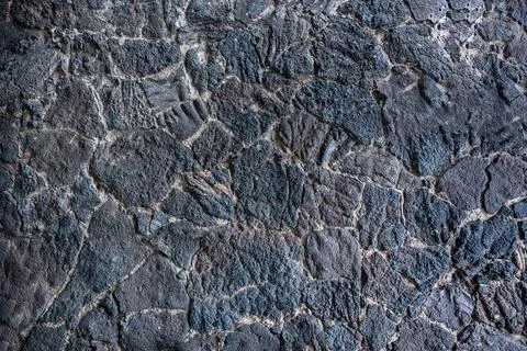 Black stone wall background Stock-Fotos