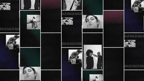 Black Stories and Titles 库存 After Effects
