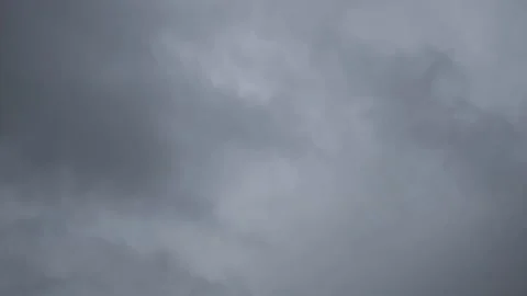 Black storm clouds are moving very fast in real time due to strong wind Vídeo Stock 149031088