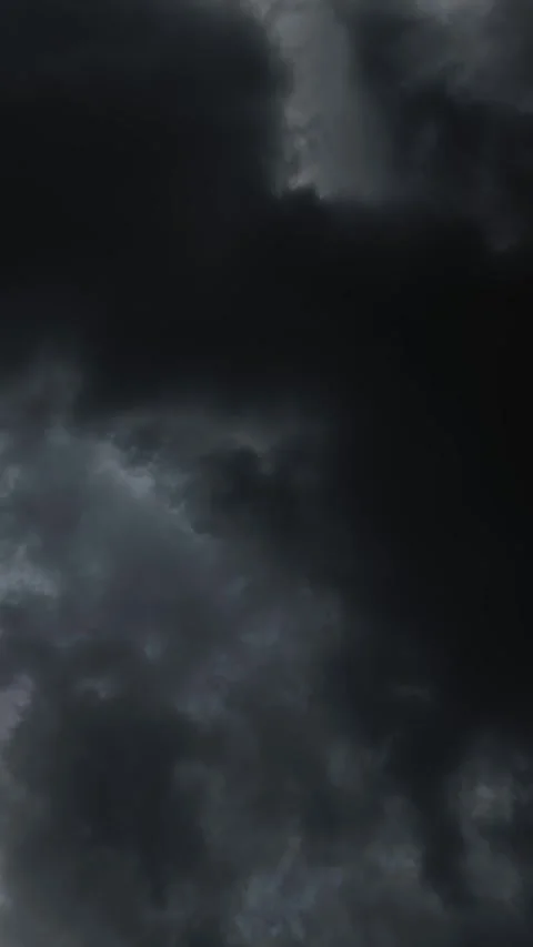 Black stormy rain clouds gathering overhead TIMELAPSE Video stock 315631694
