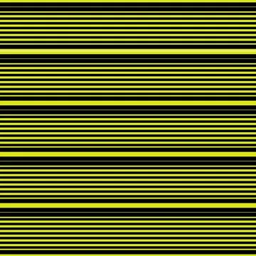 Black straight line pattern on yellow bacgkround Stock Illustration