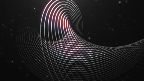 Black Strings Loopable Motion Stock Footage 95251486