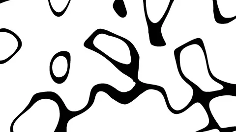 Black Stripe on White Background. Loop Stock Footage 101796086