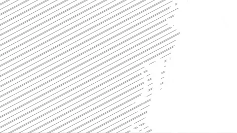 Black stripes background, moving on white screen Stock Footage 138454799
