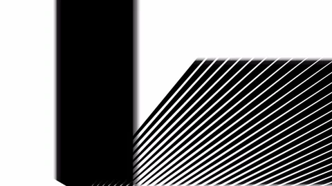 Black stripes. Video stock 307058286