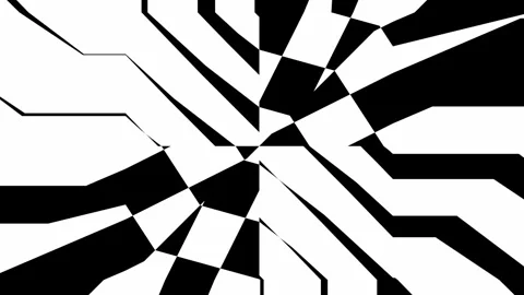 Black stripes. Video stock 308245499
