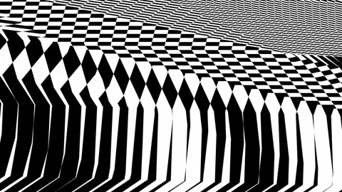 Black stripes. Stock Footage 308412263