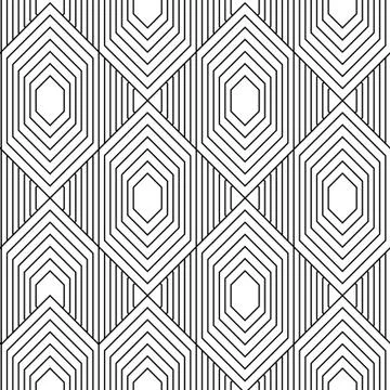 Black stripes on white background Stock Illustration