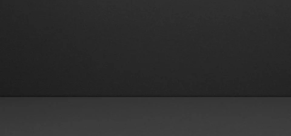 Black studio backdrop desk kitchen scenebackground minimal bar room dark Stock Illustration