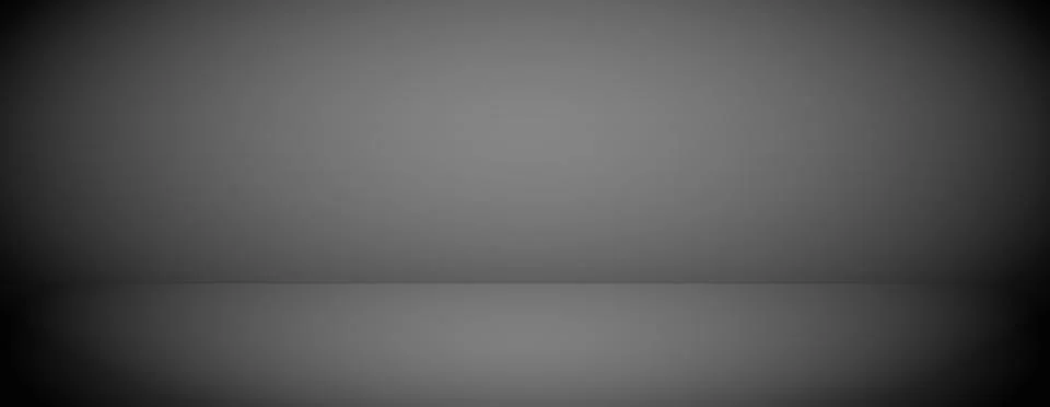 Black studio scene background. Dark room surface. Limbo esthetic backdrop for Stock Illustration